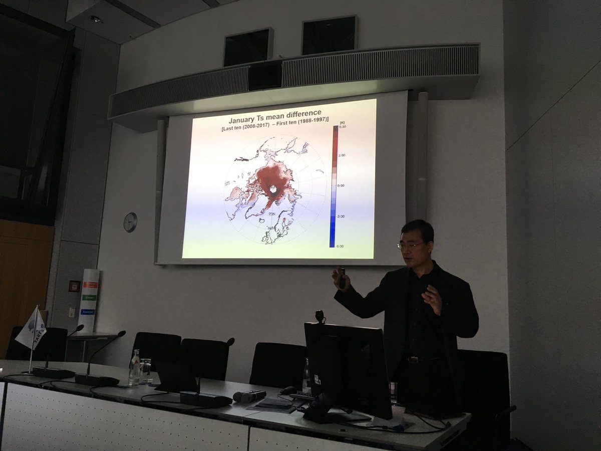KennethHolmlund's tweet photo. #climateisachanging significant, up to 6 K, increase in ice temperature demonstrated by BJ Sohn, SNU. #eumetsat https://t.co/CyaRIns70F