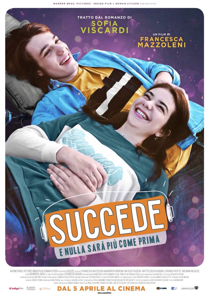 sofia_viscardi's tweet photo. Succede, dal 5 Aprile al cinema. 🍿🎞 https://t.co/MVVmiYP2Xx