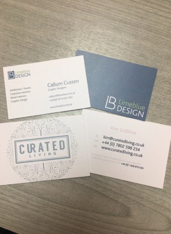 BlackdownPrint's tweet image. #Duplexed business card 500gsm, printed digitally