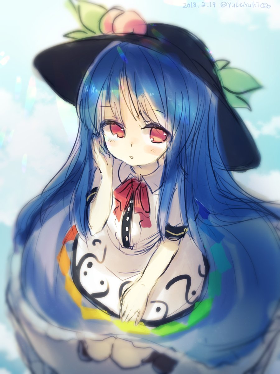 初参加です 天子ちゃん #深夜の真剣お絵描き60分一本勝負 