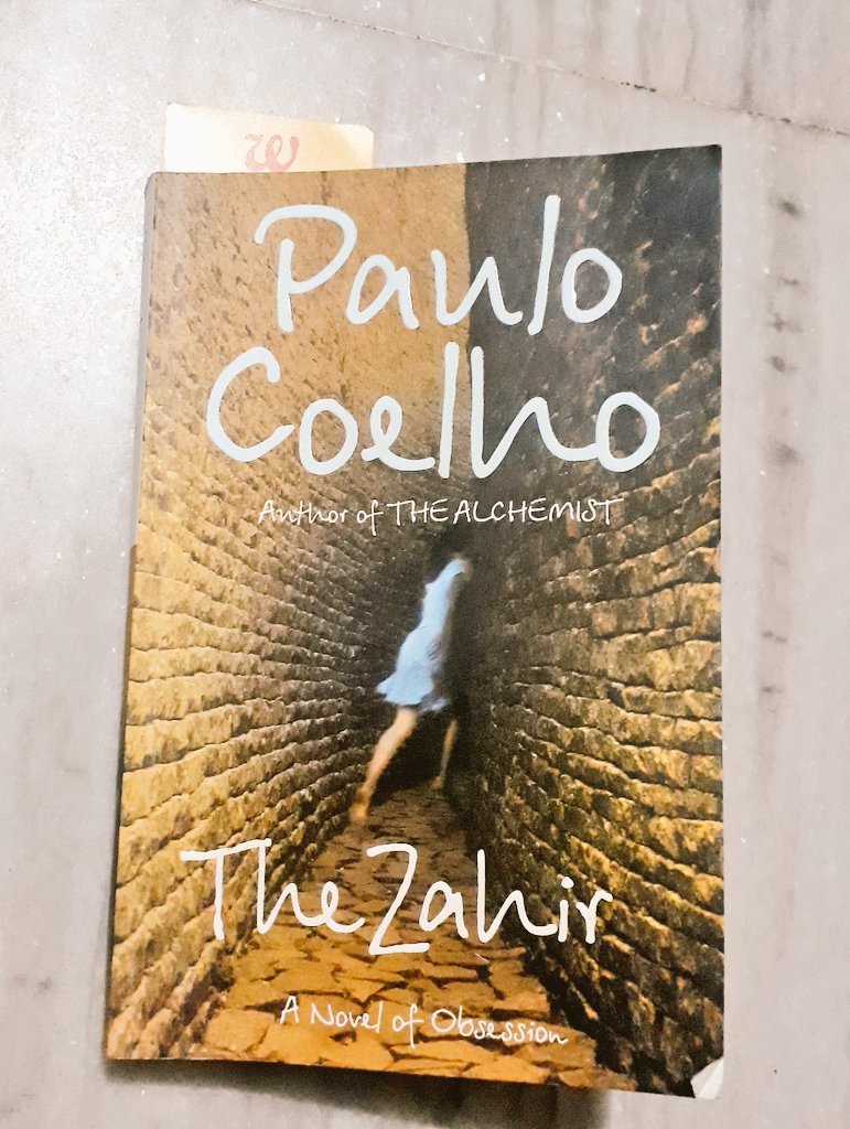 Never knew i would develop a taste in reading . New read ! 
#paulocoelho #thezahir