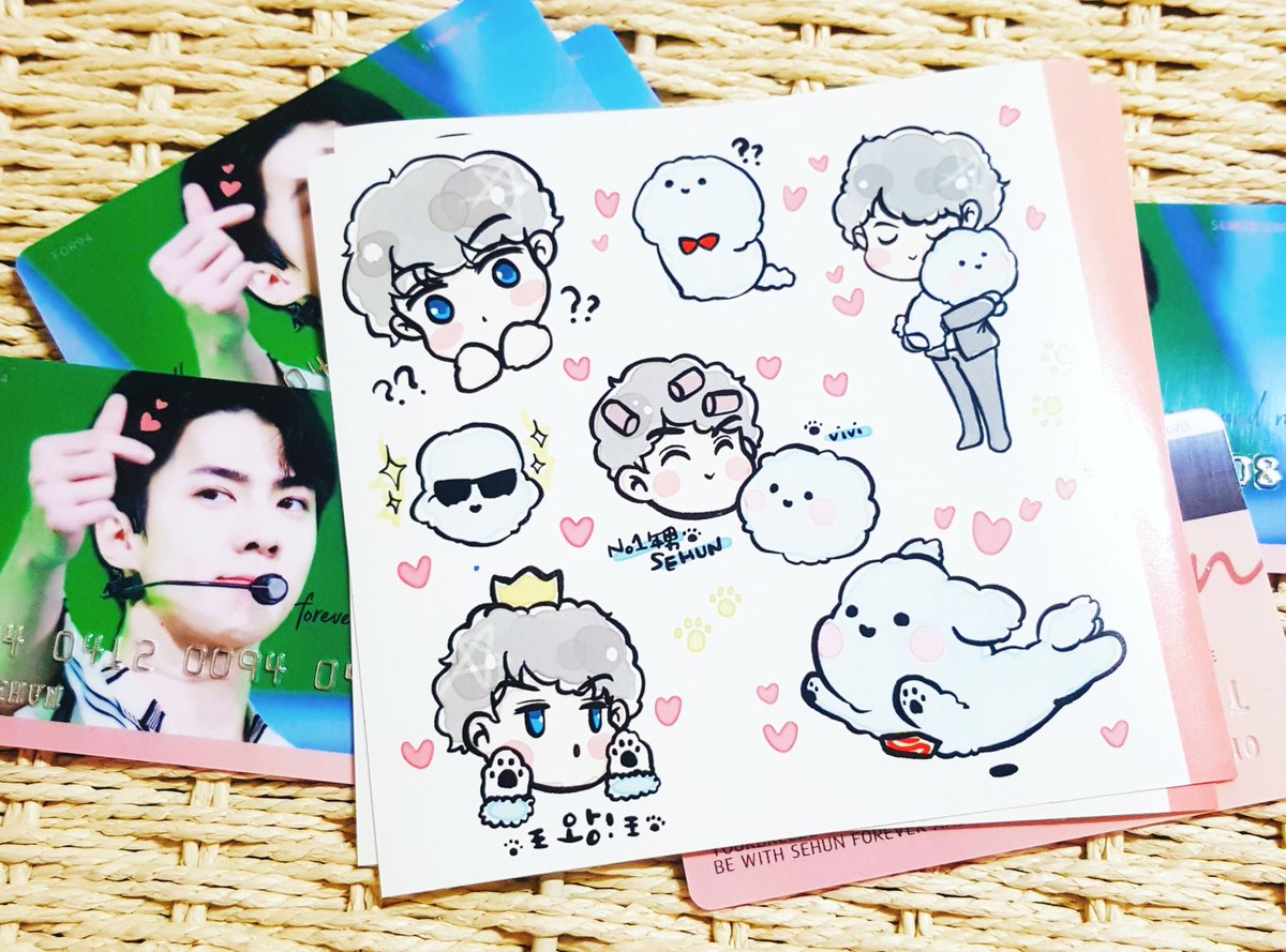 🌈SEHUN함께카드 특전스티커에 구름(<a href="/CURMM/">CURMM구름</a>)님 감사합니다
🐶王왕王🐶💕