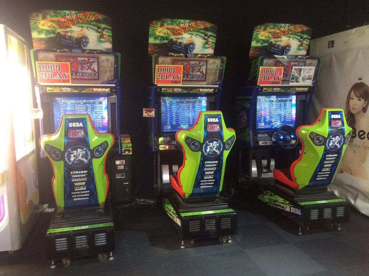 ヴィンさん 半永久車なご監督 所沢市 キャロム所沢店のr改も再訪 全台カードリーダー復活 音量up ステアリングのセンターズレ改善と前回来た時よりも遥かに状態が良くなってました レトロゲーム