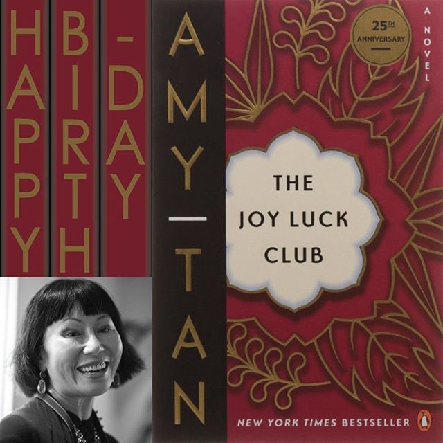 Happy birthday to Amy Tan!  