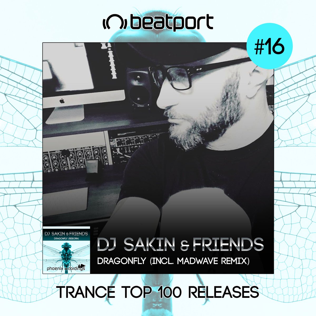 phoenix_rec's tweet photo. #16 today for 'Dragonfly' by DJ Sakin & Friends (incl. @djmadwave Remix) at @beatport Trance Releases!
Do You think we can make it to the Top 15? :-P
» https://t.co/NLz3XjGwvP
#djSakin #Madwave #Dragonfly #TranceMusic https://t.co/LbJ5ZCpX3b