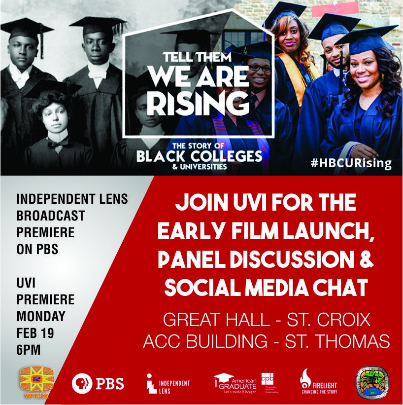 Calling all UVI &amp; VI Tweeters! Live Tweet Tonight 8 pm. #SoundOff for #HBCUrising <a href="/alumniuvi/">UVI Alumni Network</a> <a href="/vilitfest/">VILitFest</a> @aprilroseknight <a href="/VI_EPSCoR/">VI-EPSCoR</a> <a href="/UVI_VIMAS/">UVI VIMAS</a> <a href="/KGMedia/">Karen Gutloff</a> <a href="/jesstaylorvi/">Jessica Taylor</a> <a href="/UVICELL/">UVICELL Center</a> <a href="/vi_collegepaper/">UVI VOICE</a> <a href="/lstaimie/">Leslyn T.</a> @KcTheLoveable <a href="/viccc365/">VICCC</a> <a href="/UVICOMDEPT/">UVI COM Dept.</a> <a href="/TheCaribbeanWri/">The Caribbean Writer</a> <a href="/davis_anita/">♡anita davis-sedlak♡</a> <a href="/UVIBucs/">UVI Bucs</a>