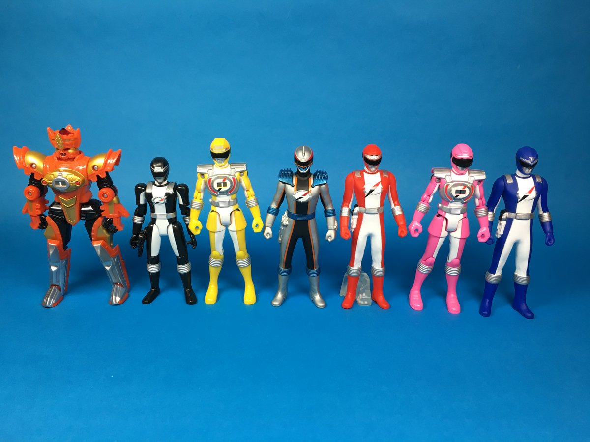 ボウケンジャー　シンケンジャー　 戦隊ヒーロー フィギュア　セット 侍戦隊シンケンジャー アクションヒーロー シンケンレッド