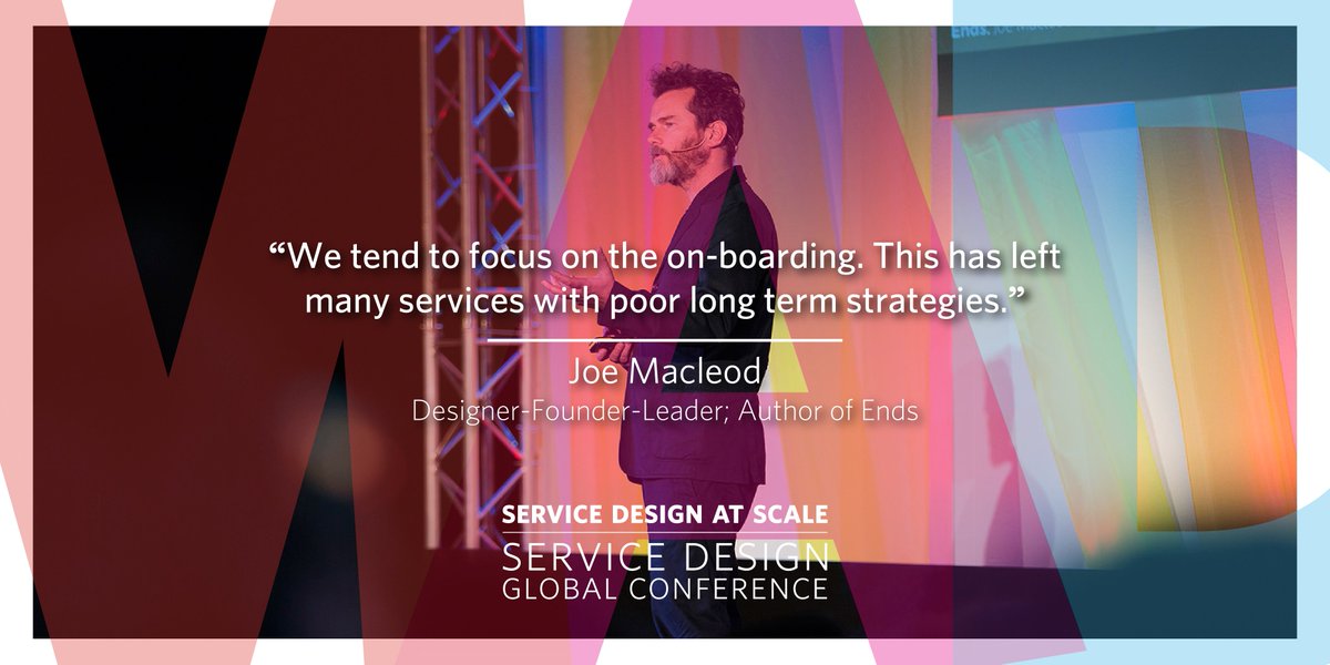 Service Design Network (@sdnetwork) on Twitter photo Ends. Why they are critical to improving consumption. How many services have you started, designed, launched and built a customer base for? Do you have the same passion for ending them appropriately? - bit.ly/SDGC17playlist #servicedesign #sdgc17 with <a href="/mrmacleod/">Joe Macleod 🔚</a> Ends. Why they are critical to improving consumption. How many services have you started, designed, launched and built a customer base for? Do you have the same passion for ending them appropriately? - bit.ly/SDGC17playlist #servicedesign #sdgc17 with <a href="/mrmacleod/">Joe Macleod 🔚</a>