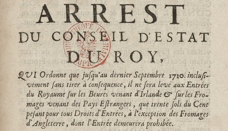 iconocheese's tweet photo. Tiens tiens tiens, les fromages anglais, déjà boudés en 1710 ? https://t.co/sdl3UUU6mA