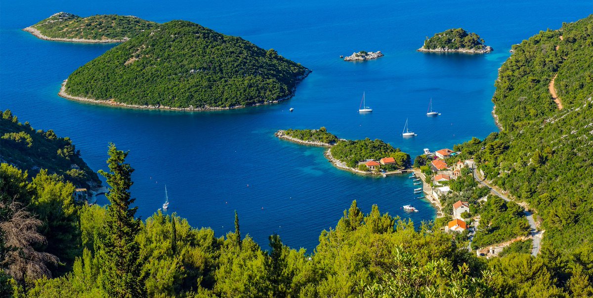 Mljet Islands- Most attractive islands in Croatia which is covered with lush Vegetation, Pine forest and saltwater lakes #Croatia #croatia2018 #Island #Islandlife #Europe #travelling #travel