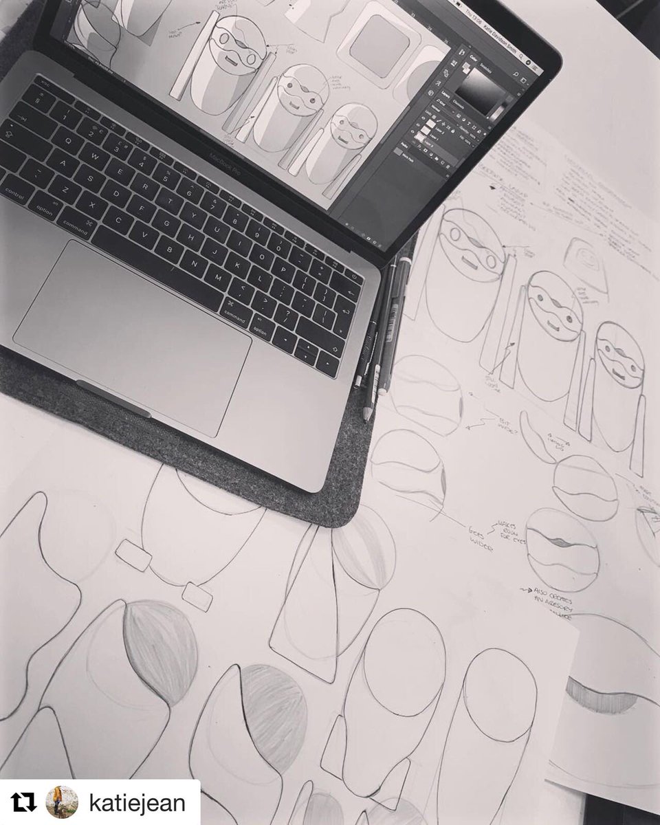 CovID2018's tweet photo. One of our product students form work for their final project #reshapingID #productdesign #industrialdesign #childtoy #drawing #ideation #sketching #photoshop #reshapingproduct #reshapingID https://t.co/qqdwQFTtNi