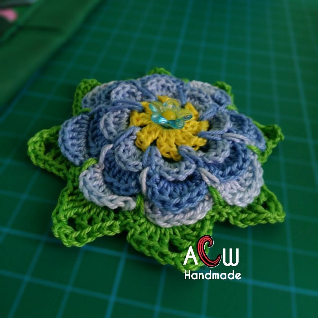 acwhandmade's tweet photo. #crochet #crochetpattern #crocheted #crocheting #yarns #mercerizedcotton #acwhandmade #crocheter #crochetoninstagram #flower #3dflower https://t.co/kByXlXXsXA
