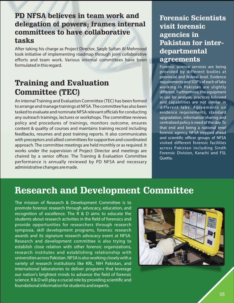 nfsapk's tweet photo. National forensic science agency 
Newsletter 
Vol 3,.issue 1 https://t.co/ilNTv2fEKm
