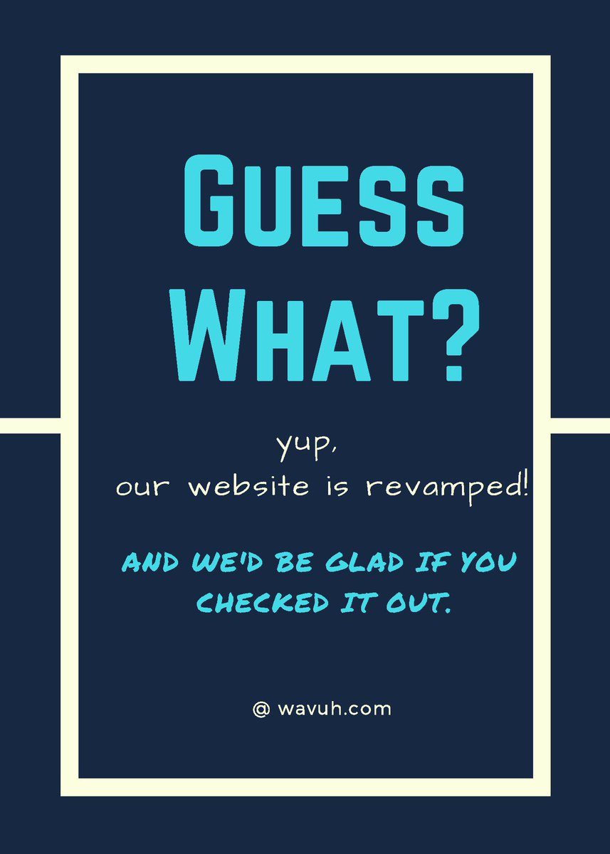 Wavuh's tweet photo. Check out our website https://t.co/3KxyjIUioJ #TeamWavuh #ERPsolutions https://t.co/5H5bRsxarZ