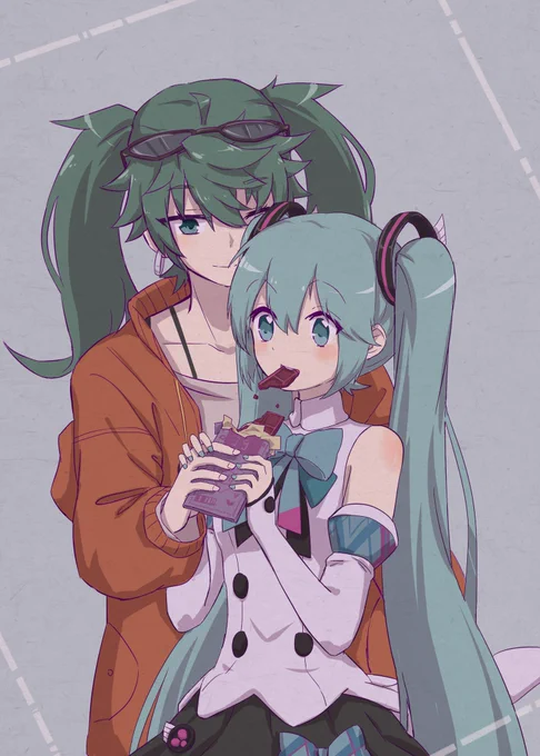 マジ砂のチョコを食う
#初音ミク 