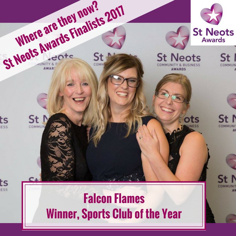 We've been following where our finalists for the 2017 St Neots Awards are now. For #February we've focused on Sports Club of the Year Winner - Falcon Flames! A local #cheerleading club looking to get more people active and cheering in 2018. Read more here: ow.ly/lGvh30itPEe