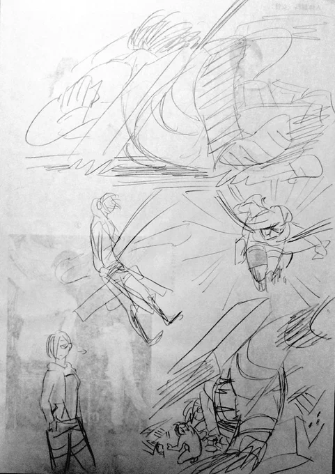 進撃の落書き
大抵女子ってゆう(笑) 