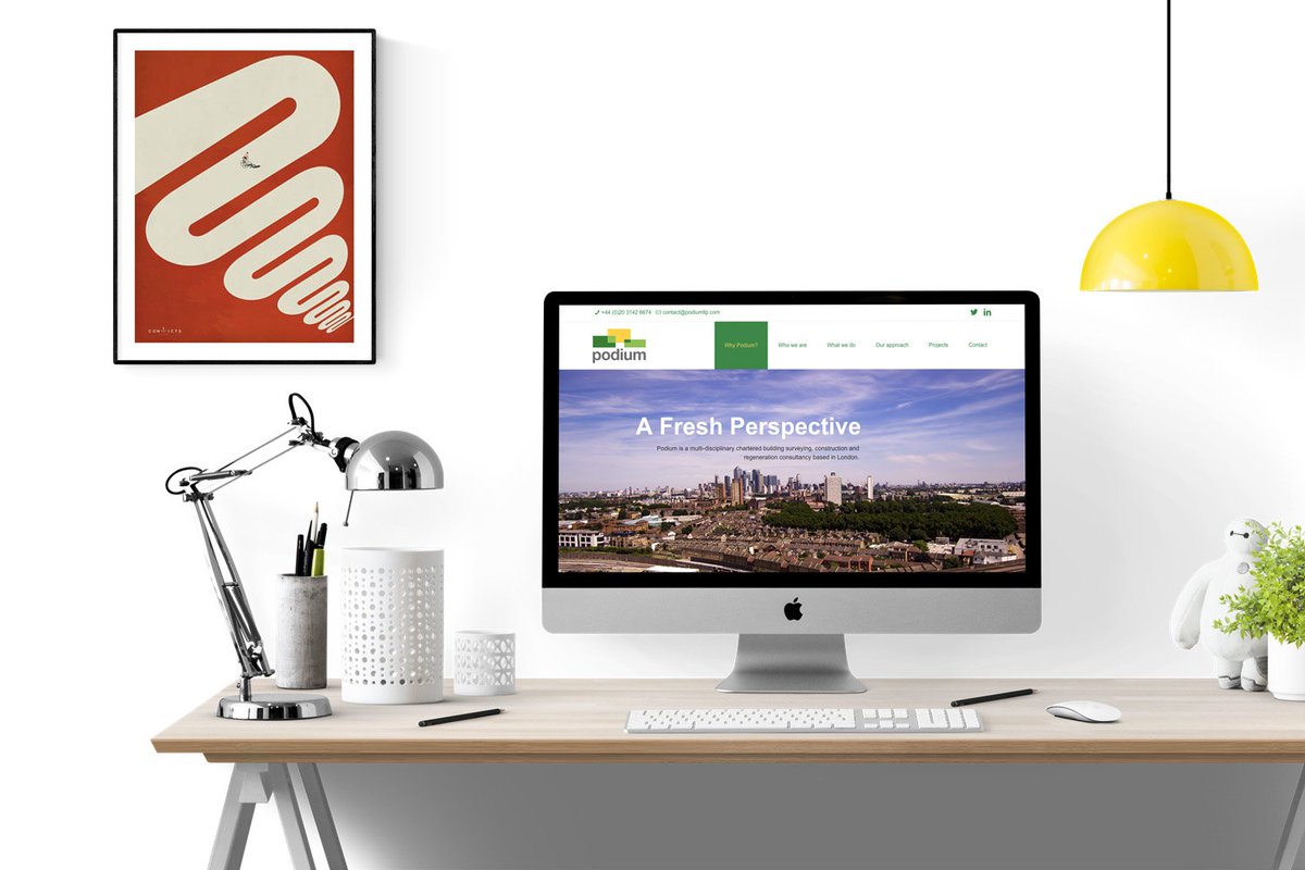 DecocoLtd's tweet image. Some great projects through the Decoco studio recently, including new branding and website for Podium Surveying LLP - podiumllp.com - #branding #marketing #property #construction