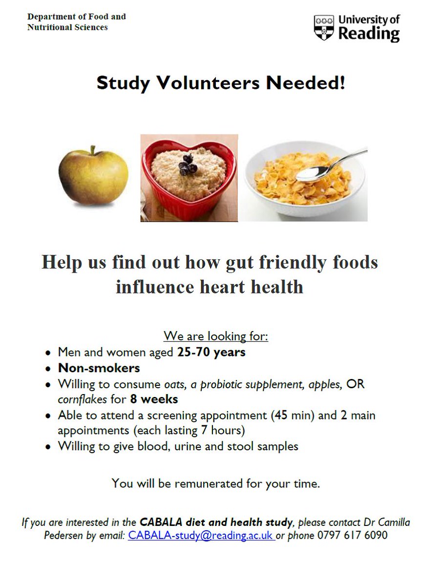 Our exciting new CABALA study is looking for volunteers. Would you like to take part? Let us know!