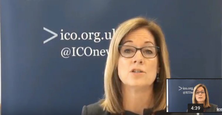 Information Commissioner, Elizabeth Denham talks about how GDPR is an issue for the boardroom. technocopysolutions.com/gdpr-for-the-b…