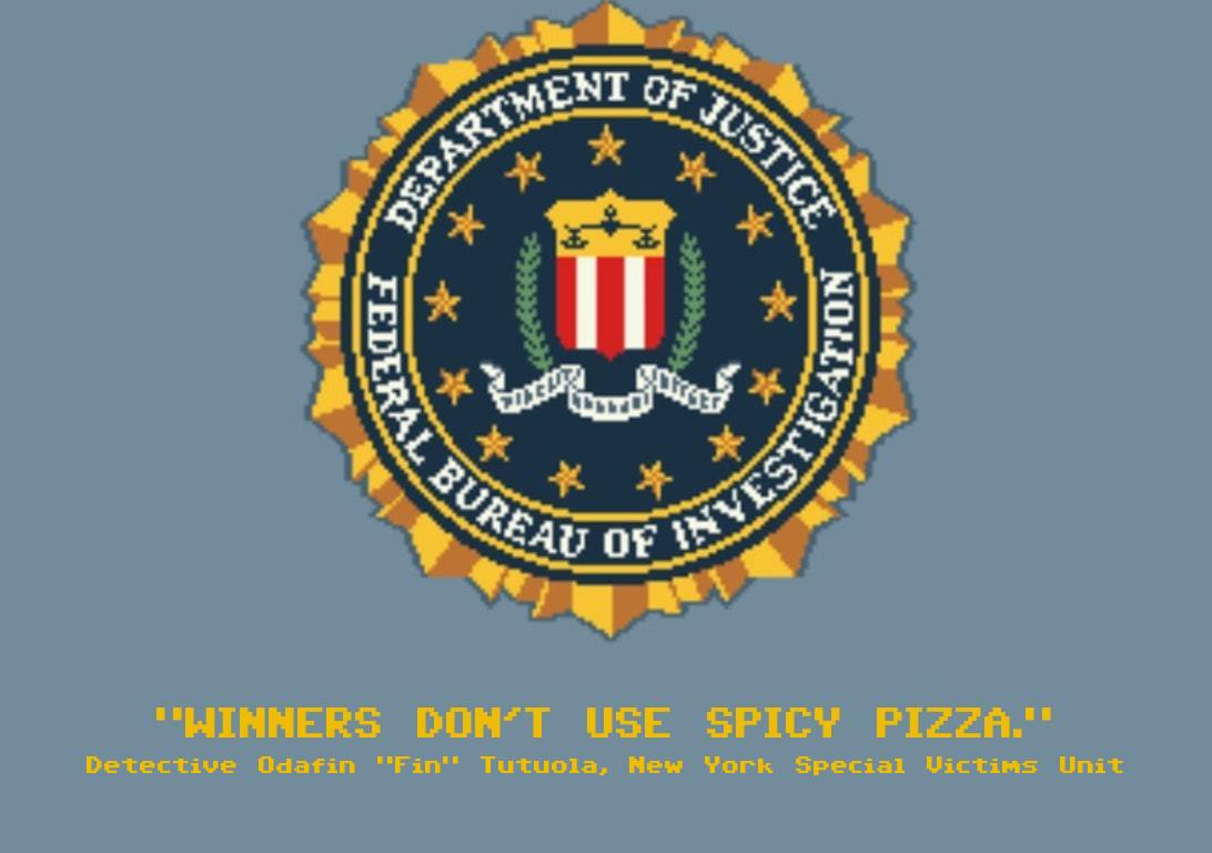 SVUFutureDrugs's tweet image. WINNERS DON&apos;T USE #SpicyPizza