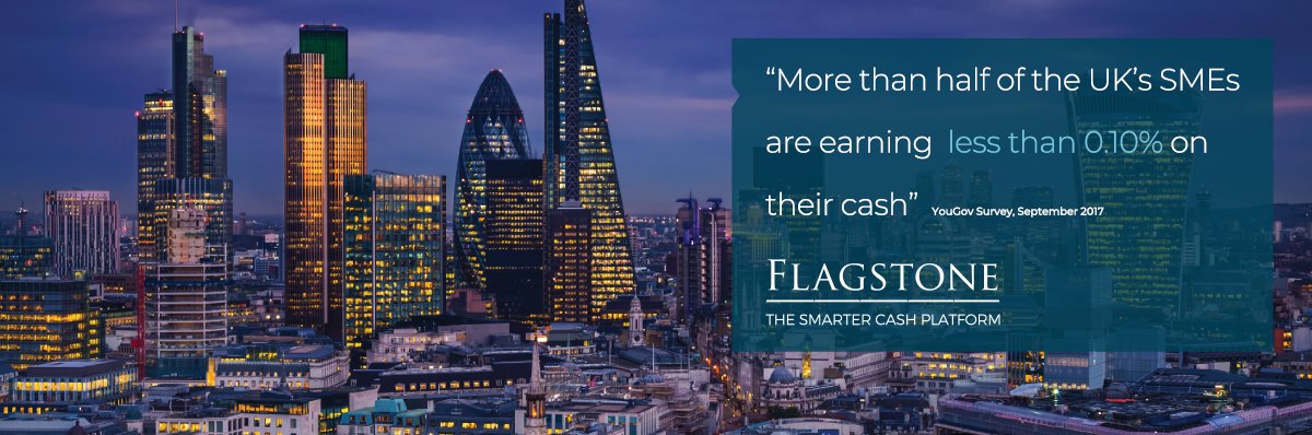 FlagstoneGroup's tweet photo. SMEs are earning less than 0.10% on their cash. How can this be improved?
READ MORE - https://t.co/Ghrqyc7ccb
#Flagstone #FlagstoneIM #CashPlatform #Money #Wealth #Corporates #Banks #SkysTheLimit #Investment #LessRisk #Finance #Fund #Market #Knowledge #Business #Entrepreneur https://t.co/dKm9lo9kB9