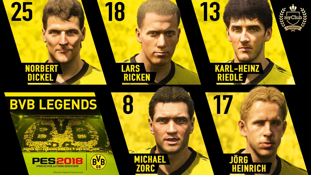 pes 2018 legends