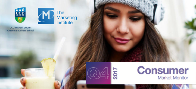 MiiIreland's tweet photo. The latest Consumer Market Monitor by the Marketing Institute and @SmurfitSchool is out! It indicates that Irish consumers spent €3 billion with online retailers abroad in 2017 https://t.co/uXRc18KQio https://t.co/ijPuoCnnJD
