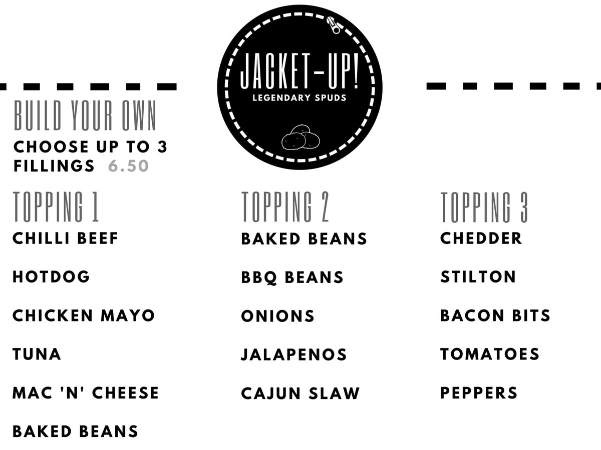 thenewcannon's tweet photo. Today we launch our delicious Jacket potato menu available to eat in or from our Jacket up site on deliveroo @ExperienceGford @guildforddragon @GuildfordTIC https://t.co/6jacFm0mg8