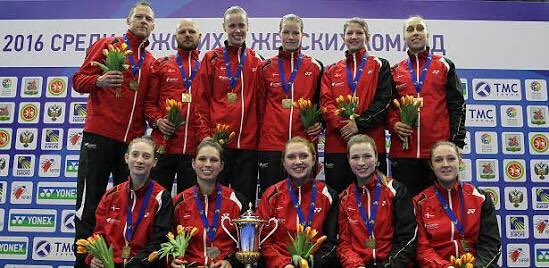amdsmashmasters's tweet photo. Congratulations to smash master @KamillaRytter83 &amp; the all her danish team mates on winning the #EMWTC18 https://t.co/knhIquNOvF