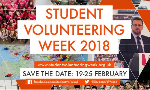 Special hello to all our student volunteers this week!  #SVW2018
 studentvolunteeringweek.org