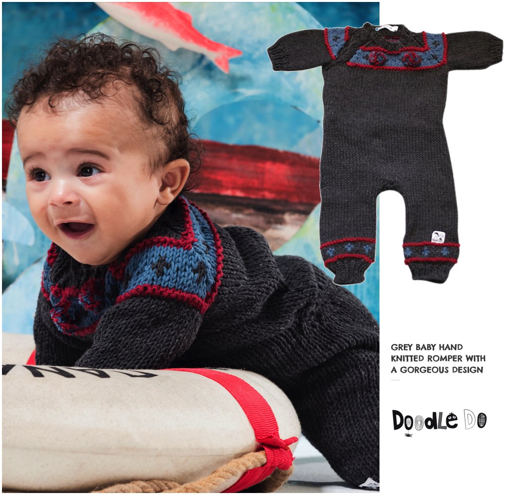 DoodleDo_x's tweet photo. Perfect for #chilly days, our grey baby ( 3-6 months) #baby #handknitted romper with a gorgeous design will make your baby look supersnug and cute as too!

Shop #Doodledo: https://t.co/IS38THt3aK https://t.co/fs0oXUGOs2