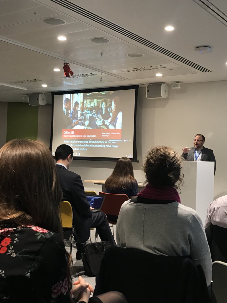 BirkbeckCareers's tweet photo. UpSkill: Tech Programme are excited to be a part of tech for social good day @MicrosoftUK talking on all things #collaborationinoffice365 #yourtechfuture https://t.co/MxQAbkC2lJ