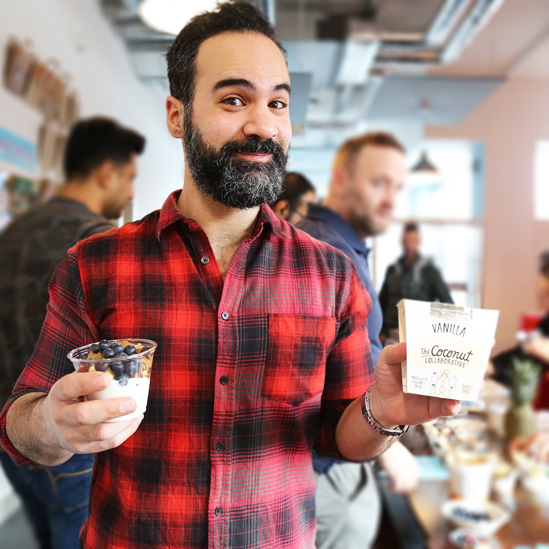 BrownBagFilms's tweet photo. The wonderful folks at @coconutcollab paid us a welcome visit this morning and treated us to their delicious new dairy-free yogurt range! https://t.co/0gHLkora3P
Now that's some much-appreciated #MondayMotivation! 🙌
#thankyou #CoconutCollaborative #smilesallround https://t.co/Yi9ulqC56n