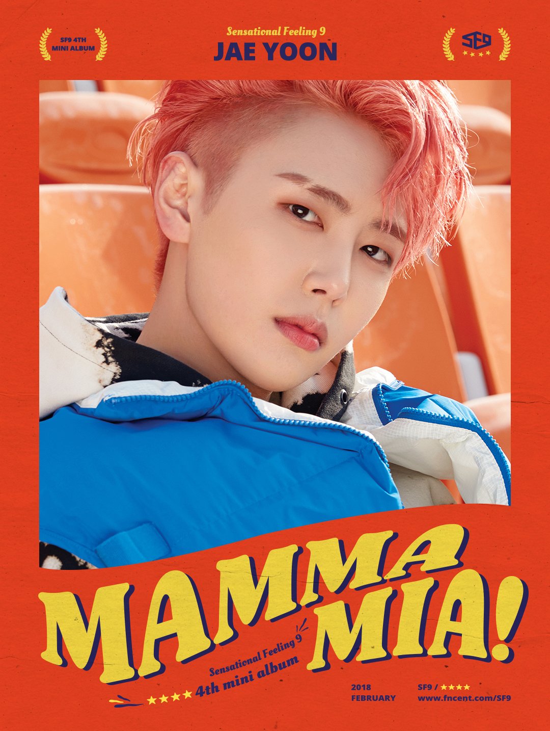 13 Taeyang Photo Ticket Official K-POP SF9 4th Mini Album MAMMA MIA 