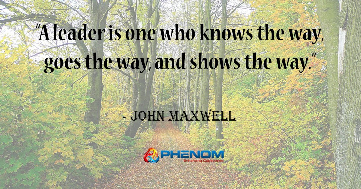 PhenomIndia's tweet photo. A leader is one who knows the way, goes the way, and shows the way.

#Leaders #Leader #BusinessLeader #Leadershipskills https://t.co/s9DazNW8m0