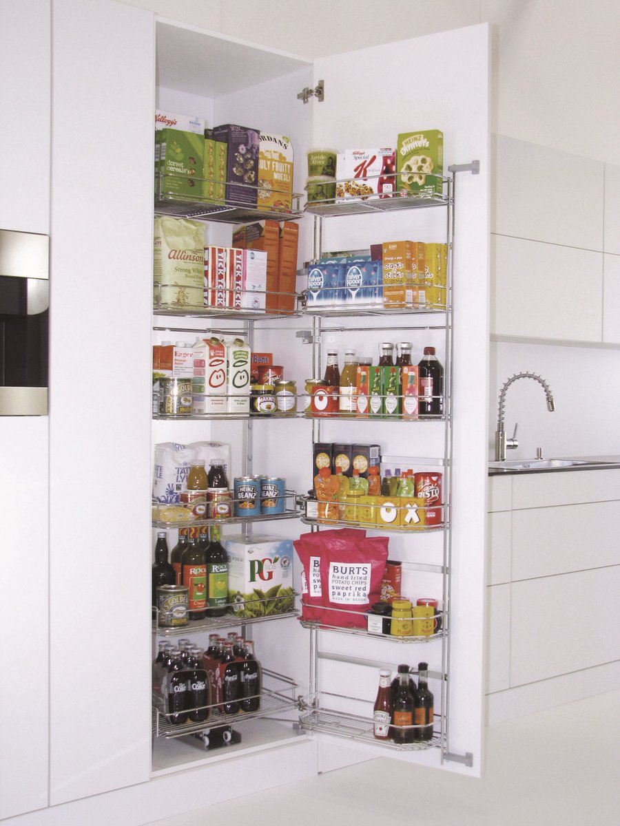 LochAnnaKitchen's tweet photo. Our latest brochure includes some fantastic storage solutions from @Kesseboehmer_UK. From base unit to corner and larder solutions, our clever storage options save you bending and reaching into those hard to access spaces in the kitchen #kitchenstorage #MondayMotivation #design https://t.co/b7oet3Du0O