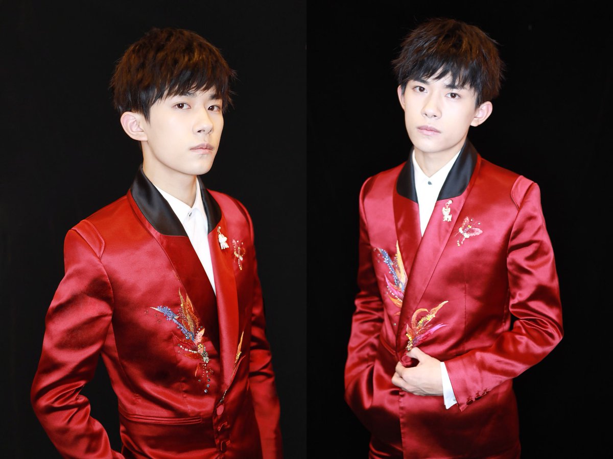 chaihe711's tweet photo. Red is my favorite color because of you, #JacksonYee . Happy Chinese New Year🤗️🤗️ https://t.co/mlqPBAKOCm