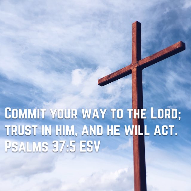 Verse of the day  bible.com/59/psa.37.5.esv