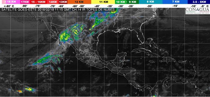 Anuncian lluvias en la mayor parte del pais, Oaxaca clima cálido