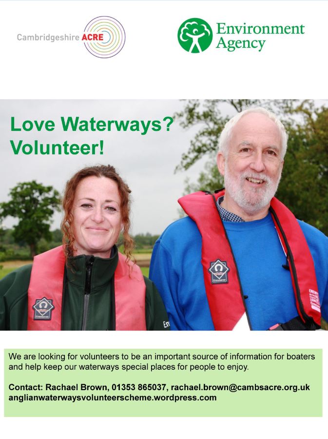 Ang_WaterwaysEA's tweet photo. Great opportunities to volunteer on our #AnglianWaterways this summer on the #RiverGreatOuse &amp; #RiverNene at various sites including #DenverLock #StIvesLock #HoughtonLock &amp; #NorthamptonMarina among other's for more information see: https://t.co/yXBK6gLNJl  @cambsacre @EnvAgency https://t.co/M1gmT5etRr