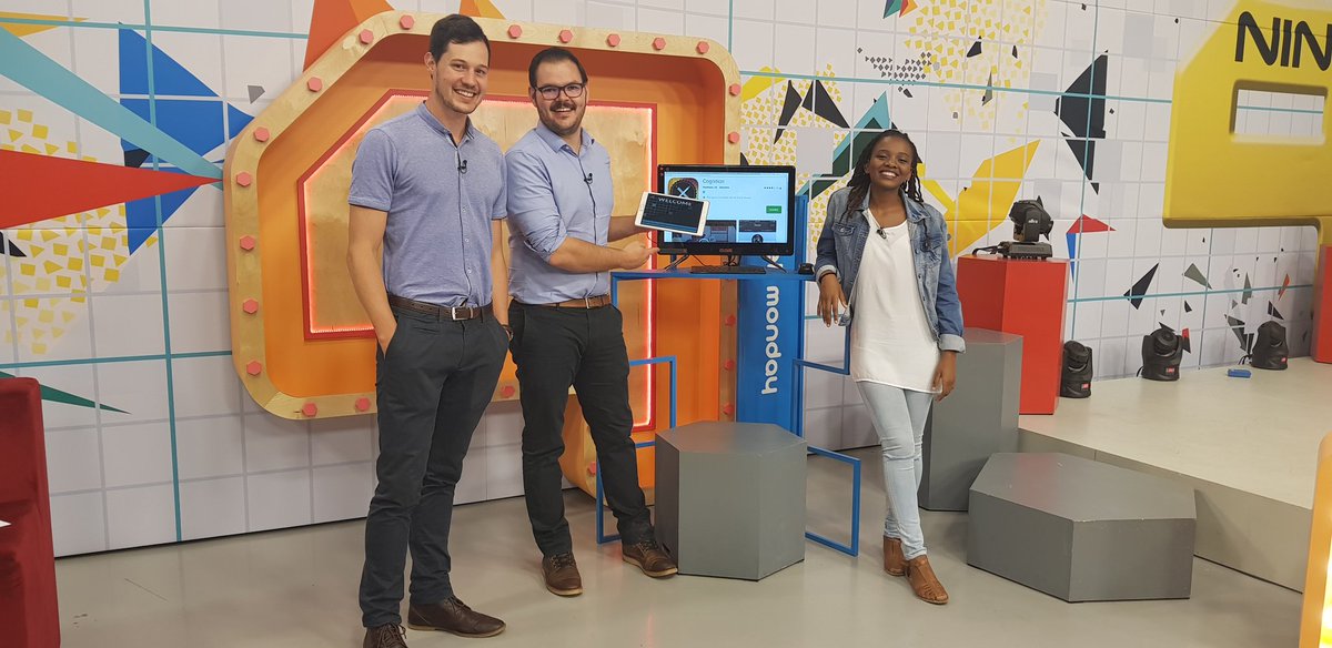 We're chatting to <a href="/CognitionOnline/">Cognition Tutoring</a> reps, Waldo and Kyle from Cognition2.0! <a href="/sabcchildren/">SABC Children</a>