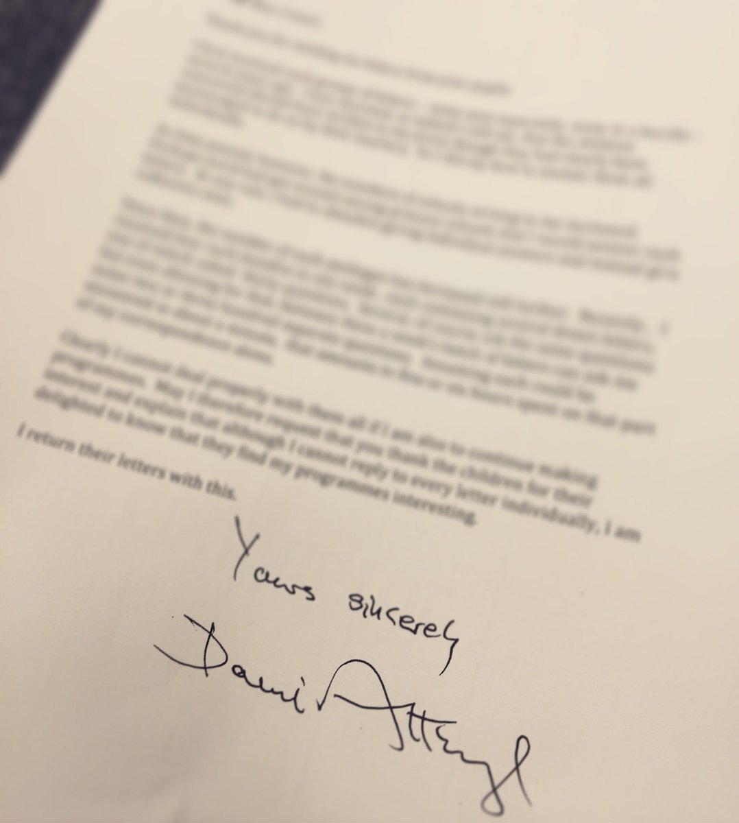 MrsKellyx's tweet photo. We are THRILLED to have received replies from Sir David Attenborough!! Well done @SmithdownPrimY3  #smithdownwriters #smithdownextra https://t.co/2rSZgBCvyb