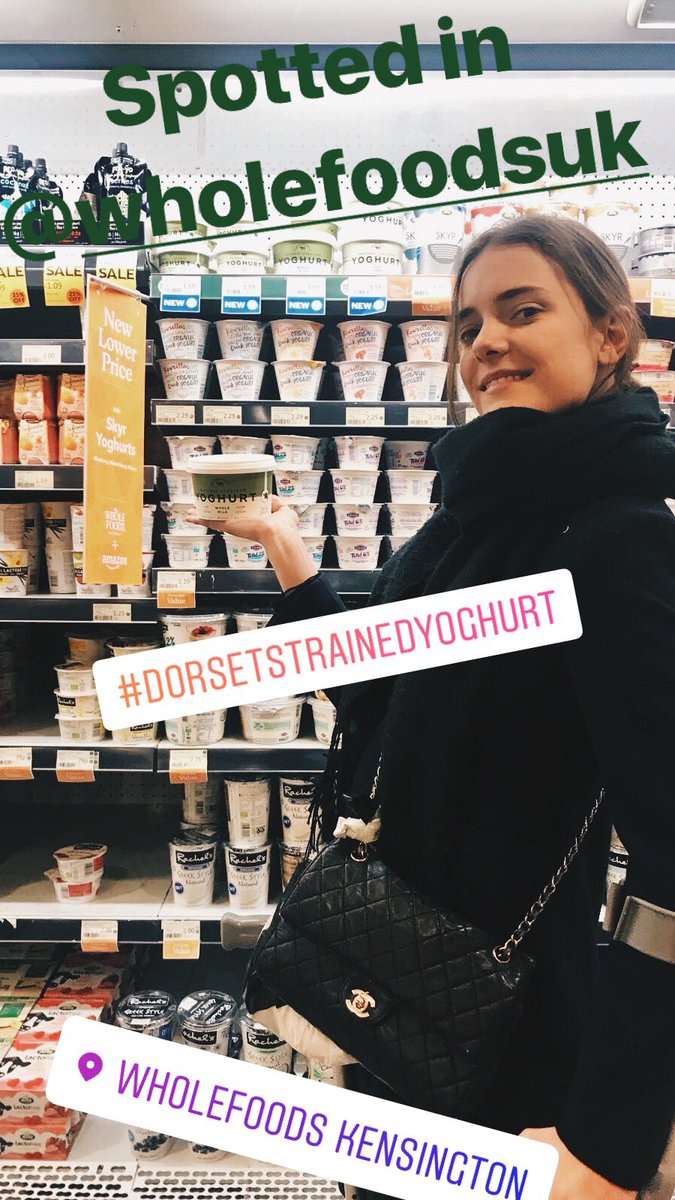 Exciting news Londoners, Dorset’s answer to Greek yoghurt is now available <a href="/WholeFoodsUK/">Whole Foods UK</a> Kensington, Piccadilly and Richmond 🐮🐮🐮#BritishFarming #buylocal