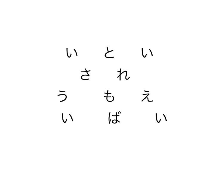 リンゴアメ アニメタイトル並べ替えクイズ これだけで何のアニメか分かってしまう残念で最高な同志はrt アニメ好きと繋がりたい アニメタイトル並べ替えクイズ 右下は 少し難しいですが 有名なアニメです 漢字や片仮名があるタイトルは