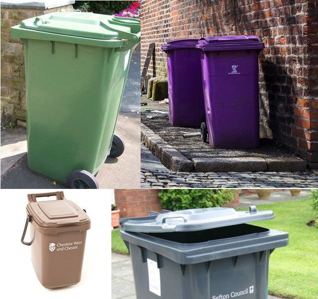 Forget #Blues or #Reds. Battle of the Bins! Which one is the best? <a href="/seftoncouncil/">Sefton Council</a>  <a href="/WirralCouncil/">Wirral Council</a> <a href="/Go_CheshireWest/">Cheshire West</a> or <a href="/lpoolcouncil/">Liverpool City Council</a>!  #greenbin #brownbin #purplebin #greybin