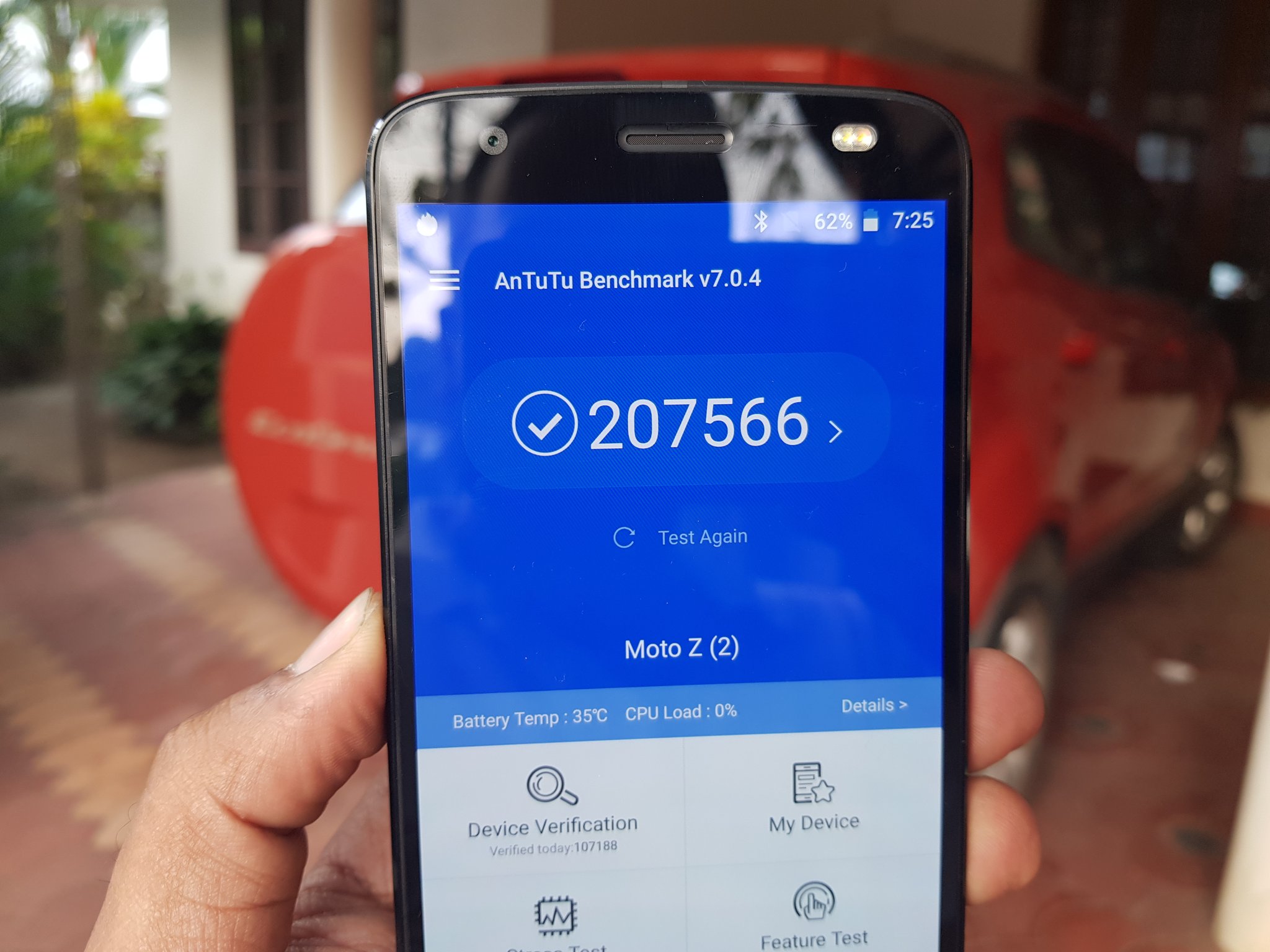 Nirmal Moto Z2 Force Antutu Benchmark Score Motoz2force