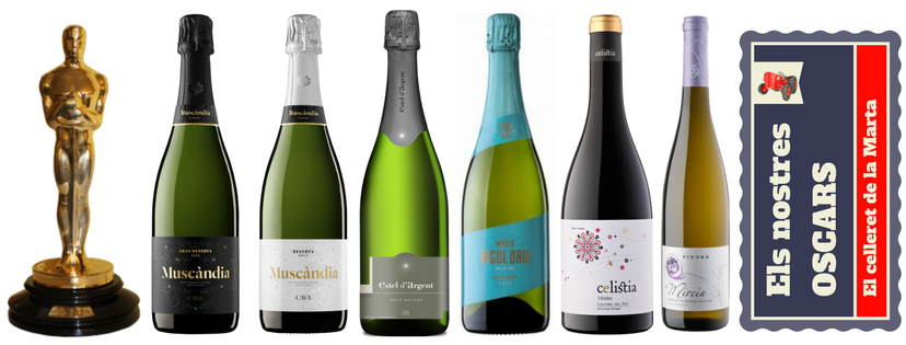 Els nostres #oscars #elcelleretdelamarta #vinscatalans #petitscellers
