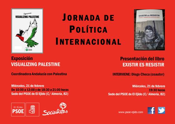 PSOEEJIDO's tweet photo. El PSOE de El Ejido acogerá el miércoles una jornada de política internacional sobre Palestina

https://t.co/6YvlvMVVTZ https://t.co/ecmtzOabdu