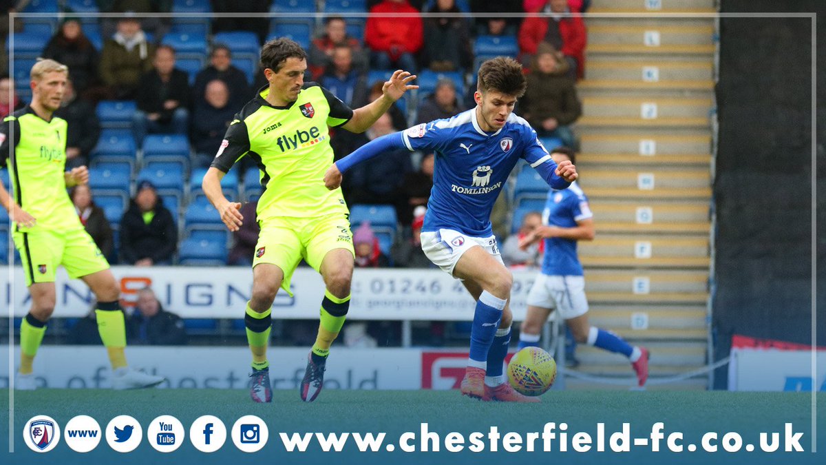 ChesterfieldFC's tweet photo. READ 📖: @OfficialECFC Tickets Now on Sale @cfcticketoffice 🎟️https://t.co/umFz9krs28 https://t.co/vNOZbkL8RC